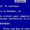Windows 9X BSOD